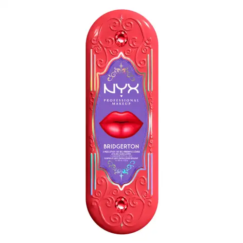 Nyx Professional Makeup Bridgerton Royal Treasures 2-Piece Lip Kit 1 Peony Passion Cupid&Apos S Secret