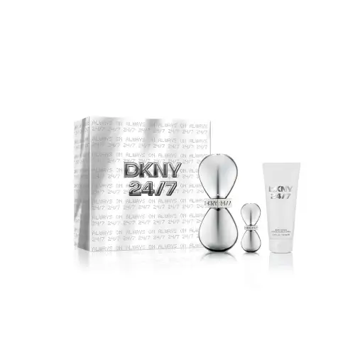 Dkny 24 7 Eau De Parfum 100Ml Deluxe Mini 7Ml Body Lotion αρώματα γυναικεία