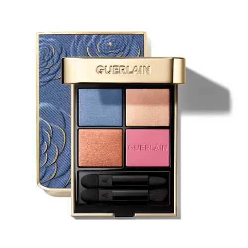 Guerlain Ombres G Denim Blossom Eyeshadow Quad - Limited Edition