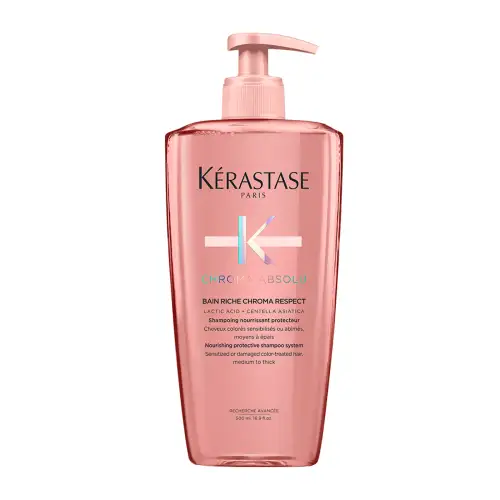 Chroma Absolu Σαμπουάν Bain Riche Respect για Χονδρά Βαμμένα Μαλλιά 500Ml Kerastase μαλλιά Ενυδατωση - Θρεψη