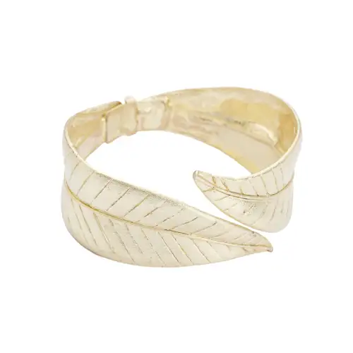 Βραχιόλι Φύλλο&Apos - Επίχρυσο Power Of Symbol αξεσουάρ Βραχιόλια