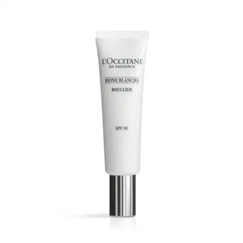 Reine Blanche Illuminating Uv Shield Spf50 30Ml L''occitane Πρόσωπο Αντιηλιακη Προστασια Αντιηλιακό