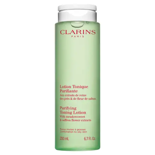 Clarins - Purifying Toning Lotion Oily To Combination Skin Τονωτική Λοσιόν Πρόσωπο Καθαρισμός & Ντεμακιγιάζ
