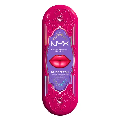 Nyx Professional Makeup Bridgerton Royal Treasures 2-Piece Lip Kit 5 Cherry Courtship Berry Of The Ball