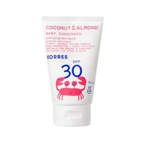 Korres Coconut Almond Baby Sunscreen Spf30 100Ml
