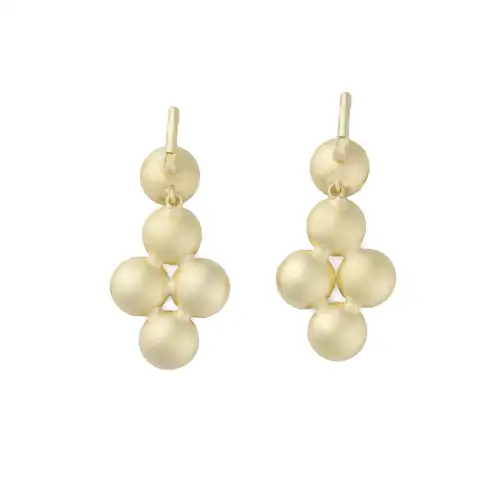 Σκουλαρίκια με Κύκλους- Επίχρυσα Power Of Symbol αξεσουάρ My Own