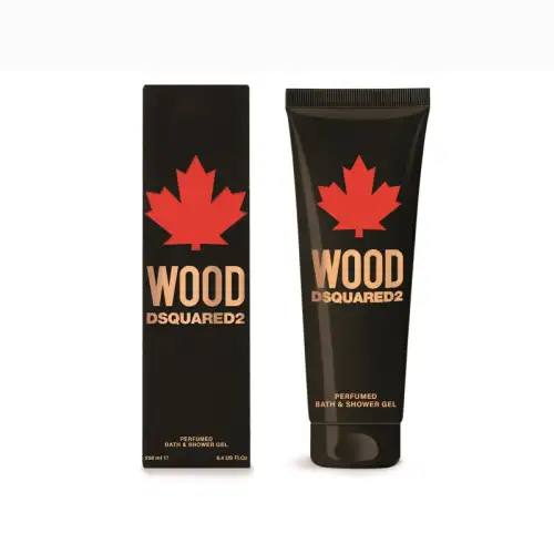 Dsquared2 Wood Pour Homme Perfumed Bath Shower Gel Tube 250Ml