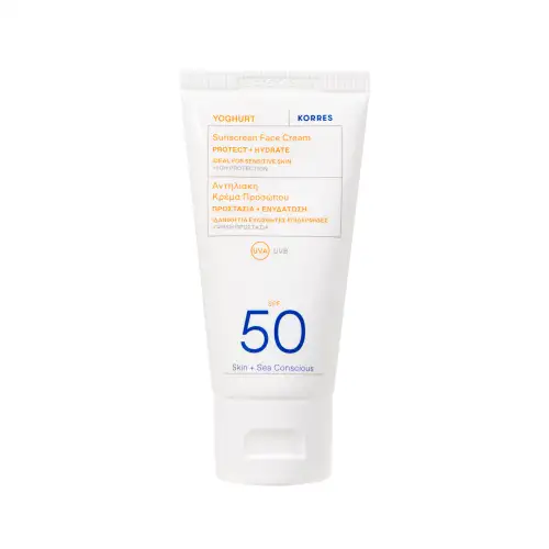 Korres Γιαουρτι Αντηλιακη Κρεμα Προσώπου Spf50 50Ml