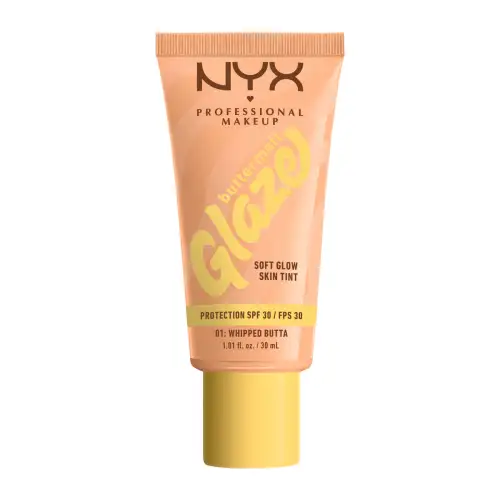 Buttermelt Glaze Soft Glow Skin Tint + Spf30 30Ml Nyx Professional Makeup Μακιγιαζ Καλυψη Foundation - Make Up