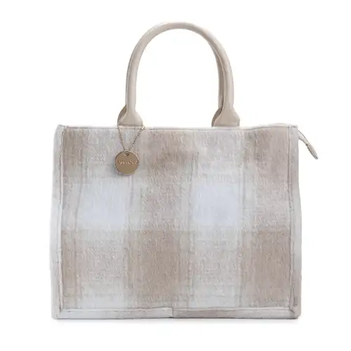 Υφασμάτινη Τσάντα Ώμου - Μπεζ My Own αξεσουάρ Τσάντες-Πορτοφόλια