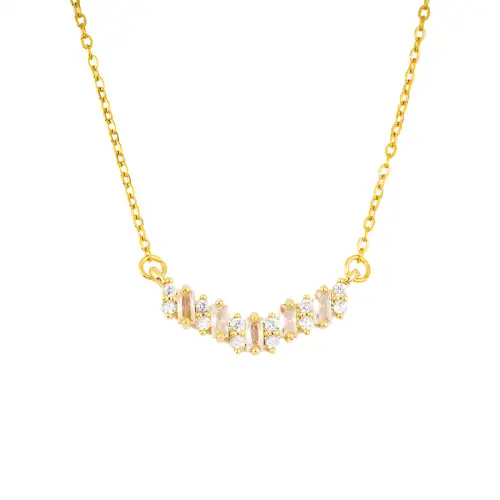 Μενταγιόν με Στράς Επίχρυσο Power Of Symbol αξεσουάρ Κολιέ