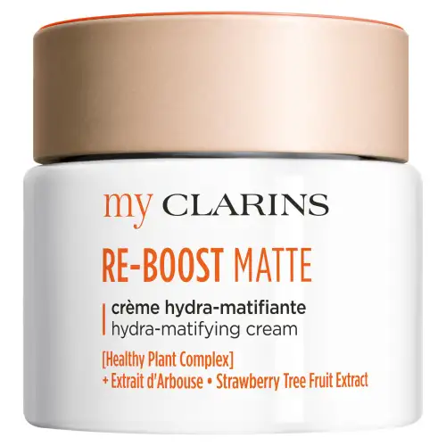 Re-Boost Matte Hydra-Matifying Cream 50Ml Clarins Πρόσωπο Ενυδατωση - Αντιγηρανση Κρέμα Ημέρας