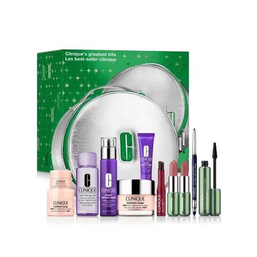 Clinique&Apos S Greatest Hits: Skincare Makeup Set Clinique Πρόσωπο Ματια - Λαιμος Χειλη Κρέμα Ματιών