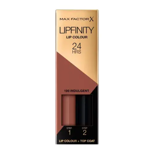 Max Factor Lipfinity Lip Colour 2 3Ml 190 Indulgent