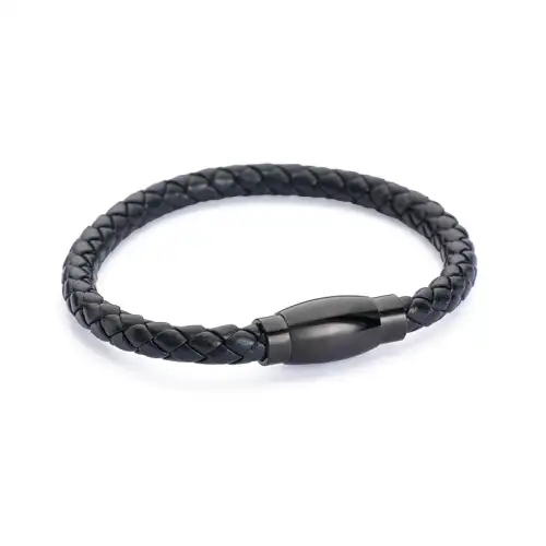 Βραχιόλι Μαύρο Αντρικό Power Of Symbol αξεσουάρ Βραχιόλια