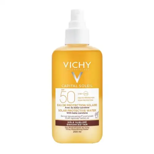 Vichy Capital Soleil Protective Water Bronzing Spf50 200Ml