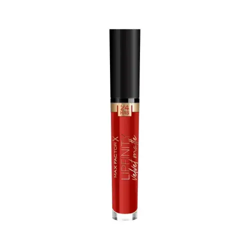 Max Factor Lipfinity Velvet Matte Lipstick 3 5Ml 25 Red Luxury