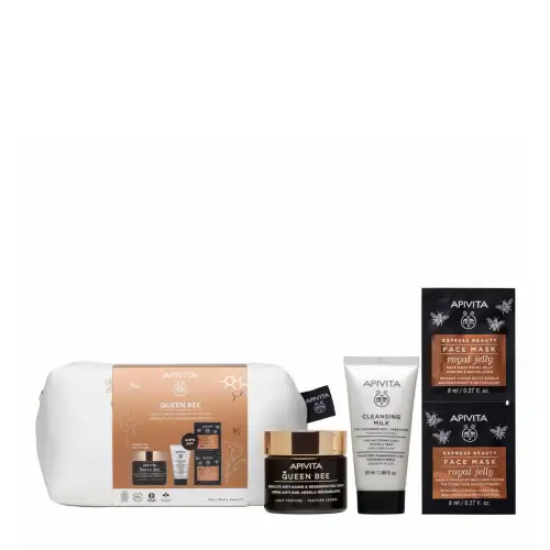 Apivita Queen Bee (Ελαφρια Υφη) Σετ Δωρο
