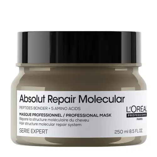 Absolut Repair Molecular Μάσκα Μοριακής Επανόρθωσης για Ταλαιπωρημένα Μαλλιά 250Ml L''oreal Professionnel μαλλιά Επαγγελματικα Προϊοντα Μάσκες Μαλλιών