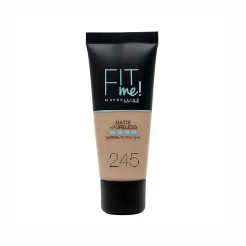 Maybelline Fit Me Matte + Poreless Foundation 30Ml 245 - Classic Beige