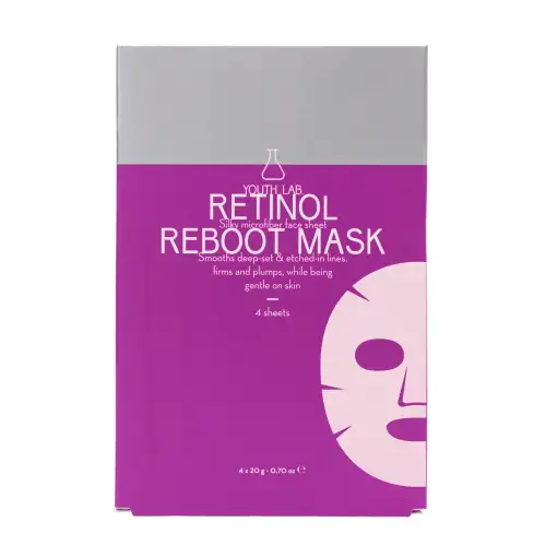Youth Lab Retinol Reboot Sheet Mask Carton Box
