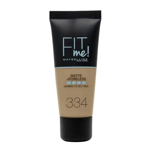Maybelline Fit Me Matte + Poreless Foundation 30Ml 334 - Warm Tan
