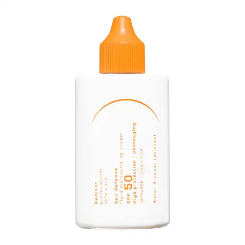 Sun Defense Fluid Moisturizing Cream Spf50 Radiant Πρόσωπο Αντιηλιακη Προστασια Αντιηλιακό