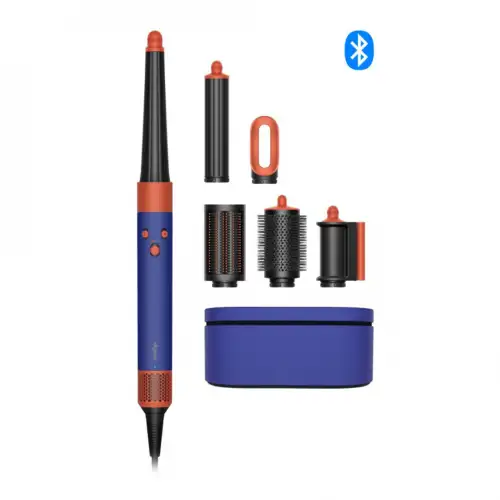 Dyson Hs08 Airwrap I D Straight+Wavy Vinca Blue Topaz Multi-Styler Και Σεσουαρ Μαλλιων