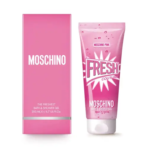 Pink Fresh Couture Bath Shower Gel 200Ml Moschino αρώματα γυναικεία & Soap