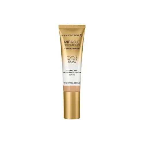 Max Factor Miracle Second Skin Hybrid Foundation 30Ml 07 Natural Medium