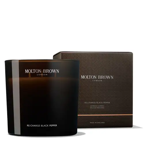 Re-Charge Black Pepper Luxury Candle 600Gr Molton Brown αρώματα για το Σπιτι Κεριά