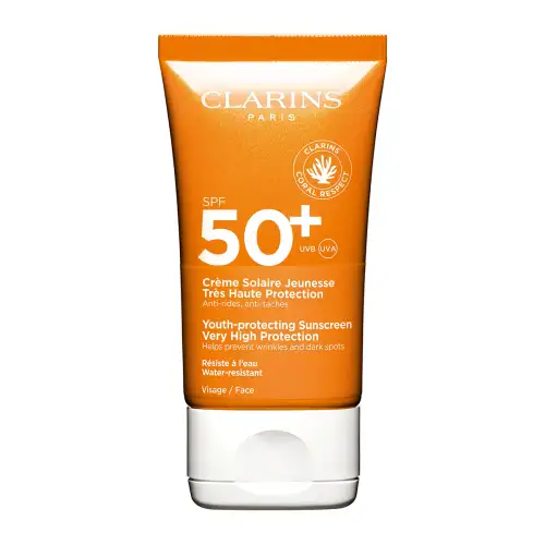 Very High Protection Youth Sun Care Cream Spf 50+ 50Ml Clarins Πρόσωπο Αντιηλιακη Προστασια Αντιηλιακό