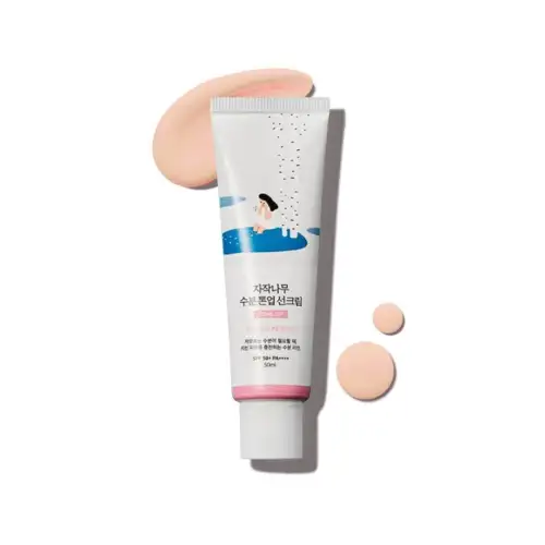 Birch Juice Moisturizing Tone-Up Sunscreen Spf50+ 50Ml Round Lab Πρόσωπο Αντιηλιακη Προστασια Κρέμα Αντιηλιακής Προστασίας