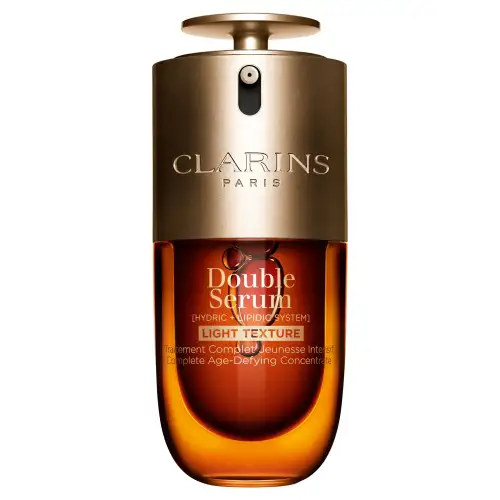 Double Serum Light Texture Clarins Πρόσωπο Ενυδατωση - Αντιγηρανση Serums & Booster