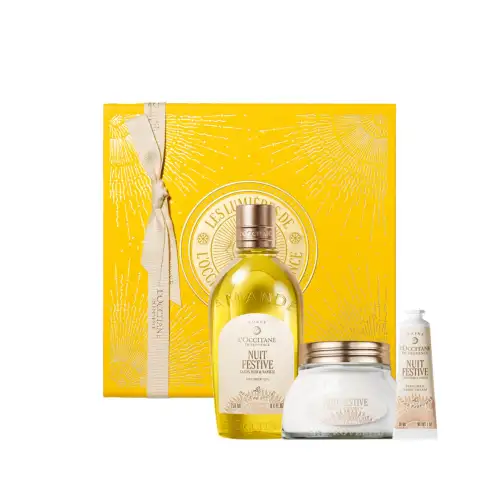 Nuit Festive Set L''occitane Σωμα Ενυδατωση - Καθαρισμος Αφρόλουτρο