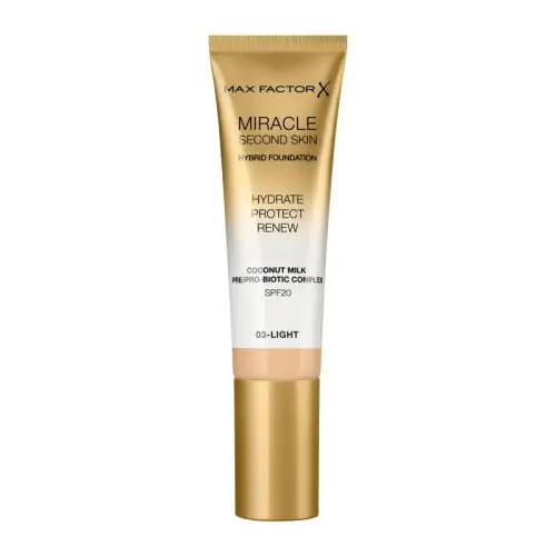 Max Factor Miracle Second Skin Hybrid Foundation 30Ml 03 Light