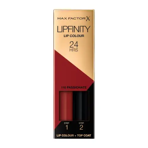 Max Factor Lipfinity Lip Colour 2 3Ml 110 Passionate
