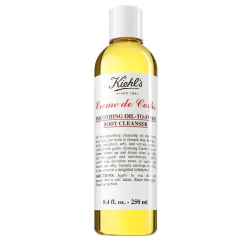 Kiehl’s Creme De Corps Smoothing Oil-To-Foam Body Cleanser 250Ml
