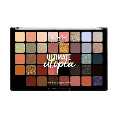 Nyx Professional Makeup Ultimate Utopia Shadow Palette Μαύρο