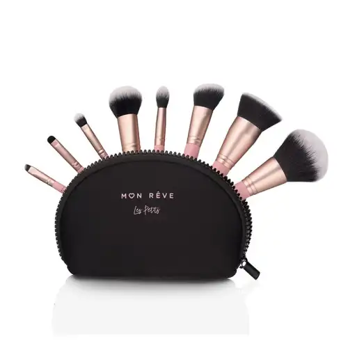 Set Brush Les Petits 8Pcs Face Eyes Mon Reve Μακιγιαζ Καλυψη Πινέλα