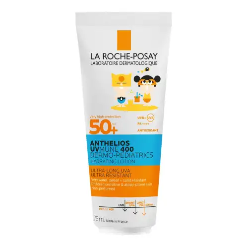 La Roche Posay Anthelios Uvmune 400 Dermo-Pediatrics Hydrating Lotion Spf 50+ 75Ml