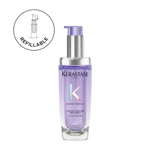Blond Absolu L&Apos Ηuile Cicagloss Refillable Έλαιο για Ξανθά Μαλλιά 75Ml Kerastase μαλλιά Ενυδατωση - Θρεψη Λάδι Περιποίησης Μαλλιών