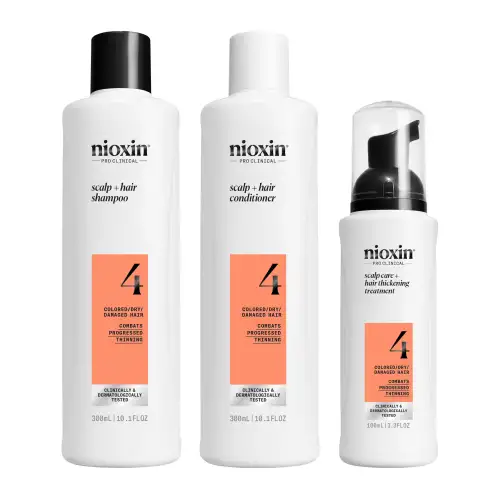 Nioxin Συστημα 4 Loyalty Kit 300Ml +300Ml + 100Ml