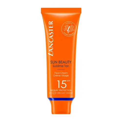 Sun Beauty Face Cream Spf15 50Ml Lancaster Πρόσωπο Αντιηλιακη Προστασια Αντιηλιακό
