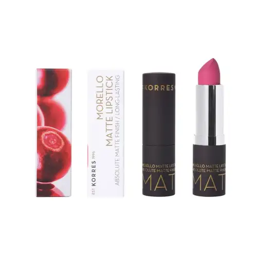 Korres Morello Matte Lipstick 3 5Gr 75 Strawberry Fields