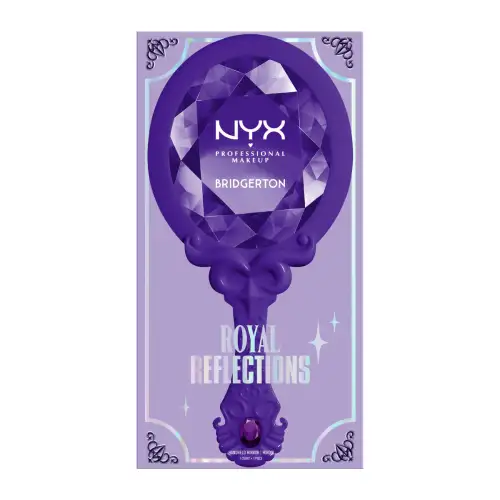 Bridgerton Royal Reflections Καθρέφτης Χειρός Nyx Professional Makeup Μακιγιαζ αξεσουάρ Καθρεπτάκια