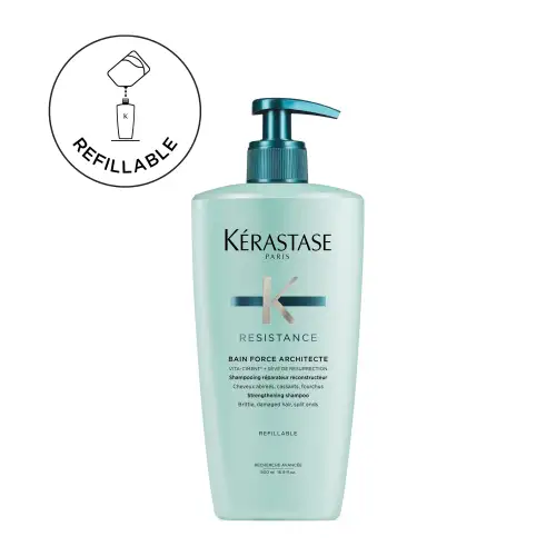 Kerastase Résistance Refillable Σαμπουαν Bain Force Architecte για Επανορθωση 500Ml