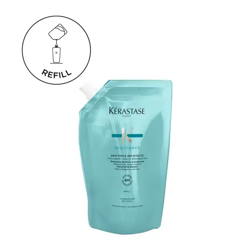 Resistance Refill Σαμπουάν Bain Force Architecte για Επανόρθωση 500Ml Kerastase μαλλιά Ενυδατωση - Θρεψη