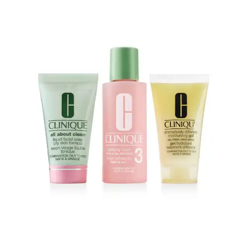Clinique Skin School Supplies: Cleanser Refresher Course Skincare Set For Oily Types