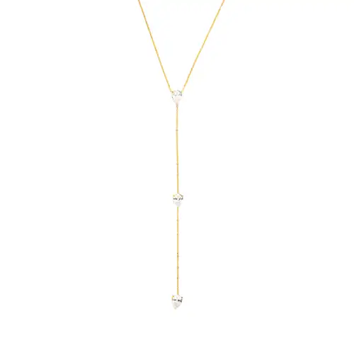 Μενταγιόν με Στράς Επίχρυσο Power Of Symbol αξεσουάρ Κολιέ